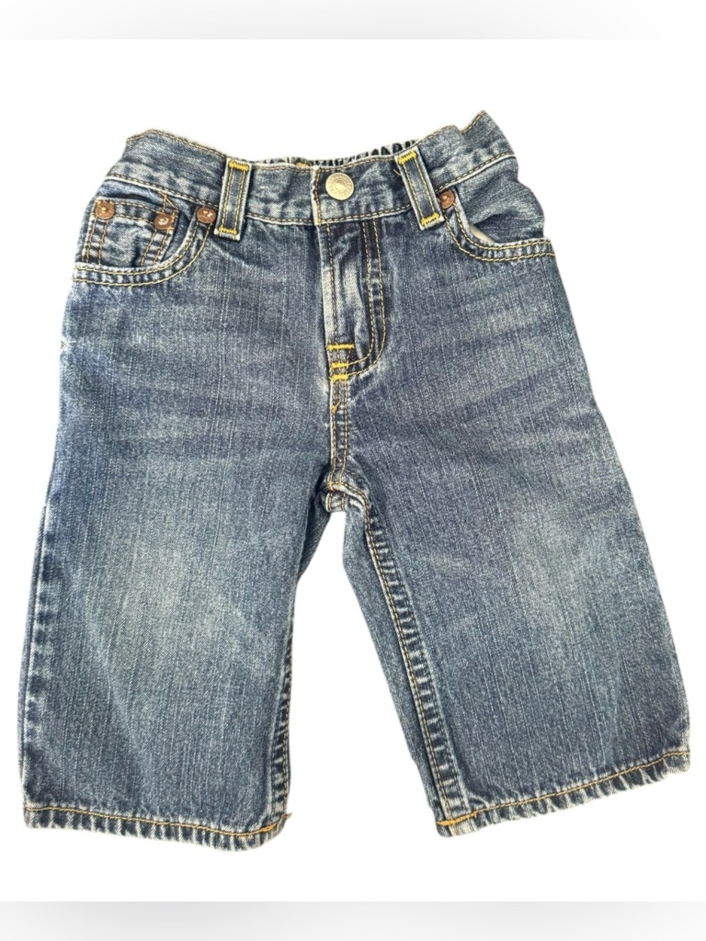 Baby Boys Ralph Lauren POLO Blue Jeans Sz. 12 Mos.